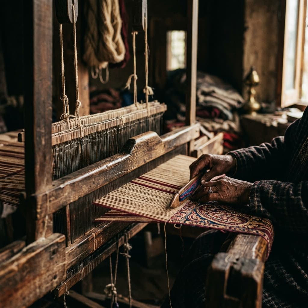 The Art of Kashmiri Pashmina Weaving